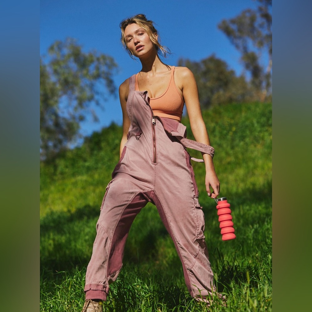 FREE PEOPLE MOVEMENT FAST TRACK ONSIE SZ MEDIUM (XS on tag) NWOT - Withered Rose